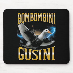 Surrealistische Italiaanse hersenschimmel Bombombi Muismat