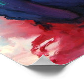 Surrealistische kleurenPoster Poster (Hoek)