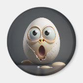 surrealistische koelkast magnet (Voorkant)