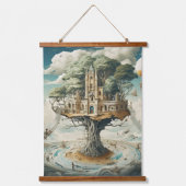 Surrealistische kunst - Dreamscapes Hangend Wandkleed (Voorkant)