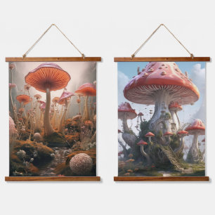 Surrealistische Kunst - Droomlandschappen Hangend Wandkleed