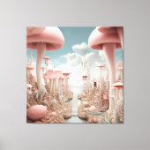 Surrealistische Kunst - het alledaagse tot een ill Canvas Afdruk (Voorkant)