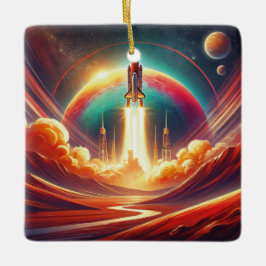 surrealistische kunst keramisch ornament