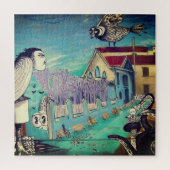 surrealistische kunst legpuzzel (Verticaal)