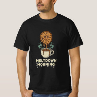 Surrealistische Kunst T-shirt Meltdown Ochtend Sme