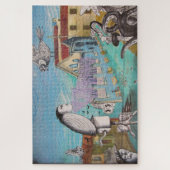 surrealistische kunst van valparaiso legpuzzel (Verticaal)