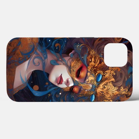 Surrealistische Lady Fantasy Kunst Case-Mate iPhone Case (Achterkant (horizontaal))