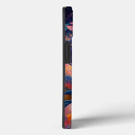 Surrealistische Lady Fantasy Kunst Case-Mate iPhone Case (Achterkant / Rechts)