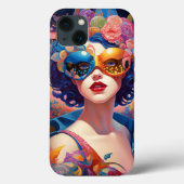 Surrealistische Lady Fantasy Kunst Case-Mate iPhone Case (Achterkant)