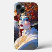 Surrealistische Lady Fantasy Kunst Case-Mate iPhone Case (Achterkant)