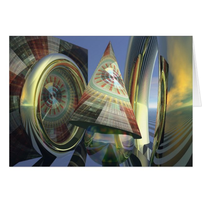 Surrealistische magische kaart