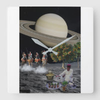 Surrealistische Marokkaanse Fantasia Saturn Ruimte