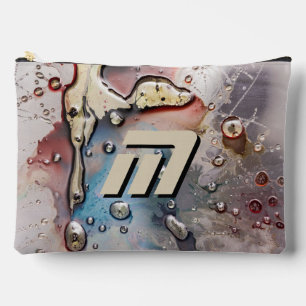 Surrealistische metalen vloeistof kunst aangepaste etui