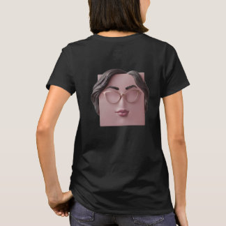Surrealistische Minimalistische Vrouw T-shirt - Mo