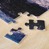 Surrealistische Muzikant Speelt Cello tussen Oceaa Legpuzzel (Zijkant)