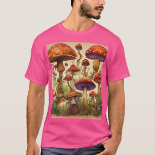 Surrealistische natuur-omhelsende t-shirts ontwerp