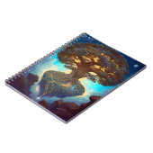 Surrealistische Natuur van de levensboom Notitieboek (Linkerzijde)