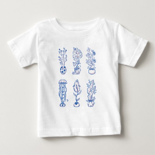 Surrealistische Oceaan Botanicals (Voorkant)