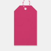 Surrealistische Oceaan Botanicals Cadeaulabel (Achterkant)