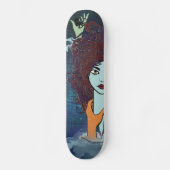 Surrealistische octopus Zee Godin Persoonlijk Skateboard (Voorkant)