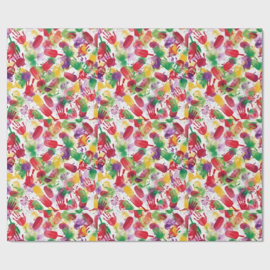 Surrealistische presentatie van een Chilly Treat P Cadeaupapier (Vlak)