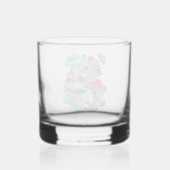 Surrealistische puzzel geconfronteerd met whisky g glas (Achterkant)
