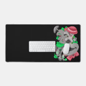 Surrealistische Puzzel Gezichten Desk Mat (Keyboard & Muis)
