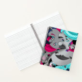 Surrealistische puzzel gezichten Notitieboek (Binnen)