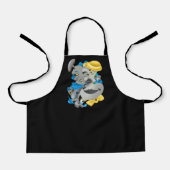 Surrealistische puzzel gezichten Schort (Voorkant)