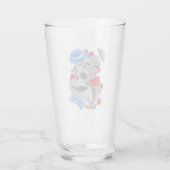 Surrealistische puzzel gezichten Tumbler (Achterkant)