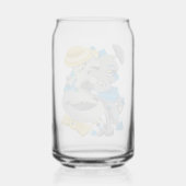 Surrealistische puzzelgezichten kunnen glas (Achterkant)