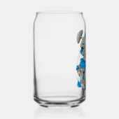 Surrealistische puzzelgezichten kunnen glas (Rechts)