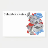 Surrealistische puzzelgezichten Post-it-Notes Post-it® Notes (Voorkant)