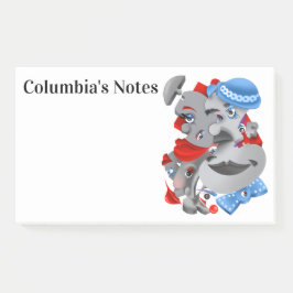 Surrealistische puzzelgezichten Post-it-Notes Post-it® Notes