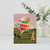 Surrealistische Rainbow Sweet Treat Briefkaart (Staand voorkant)