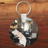 Surrealistische rat ober sleutelhanger (Voorkant)