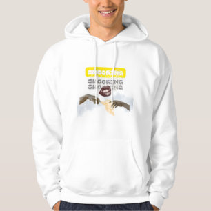Surrealistische Rokkende Lippen en Michelangelo Ha Hoodie