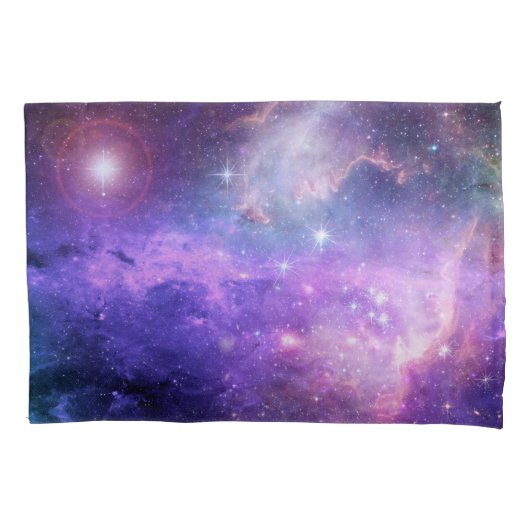 Surrealistische ruimte achtergrond, sterrenhemel. kussensloop (Voorkant)