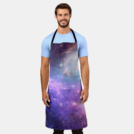 Surrealistische ruimte achtergrond, sterrenhemel. schort (Gedragen)