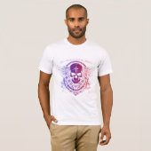 Surrealistische skelet droom t-shirt (Voorkant volledig)