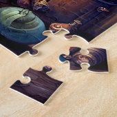 Surrealistische skeletten II Legpuzzel (Zijkant)