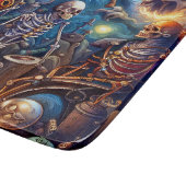 Surrealistische skeletten II Snijplank (Hoek)