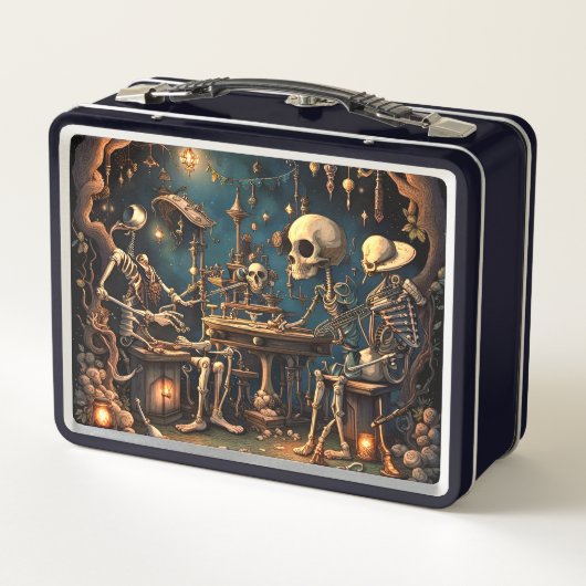 Surrealistische skeletten III (Achterkant)