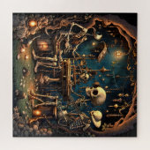 Surrealistische skeletten III Legpuzzel (Horizontaal)