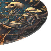 Surrealistische skeletten III Snijplank (Hoek)