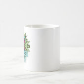 Surrealistische symmetrie - gebalanceerde schoonhe koffiemok (Center)