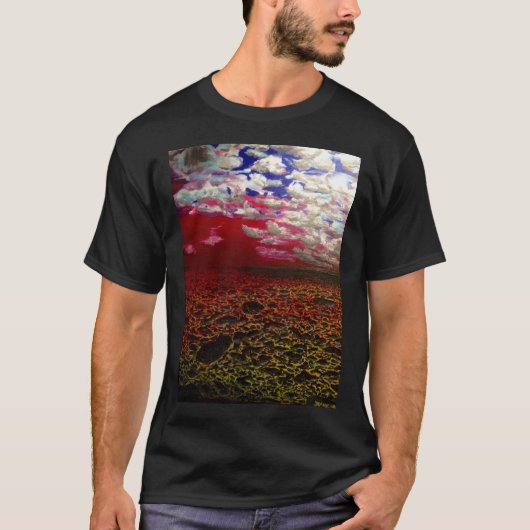 Surrealistische T-shirt voor schilderen (Voorkant)