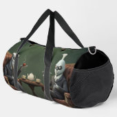 Surrealistische thee tijd aan de vreemde kant. 11 plunjezak (Rechterhoek)