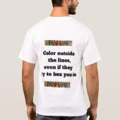 Surrealistische Tijger T-shirt (Achterkant)