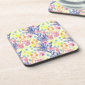 Surrealistische tuin bier onderzetter (Linkerzijde)